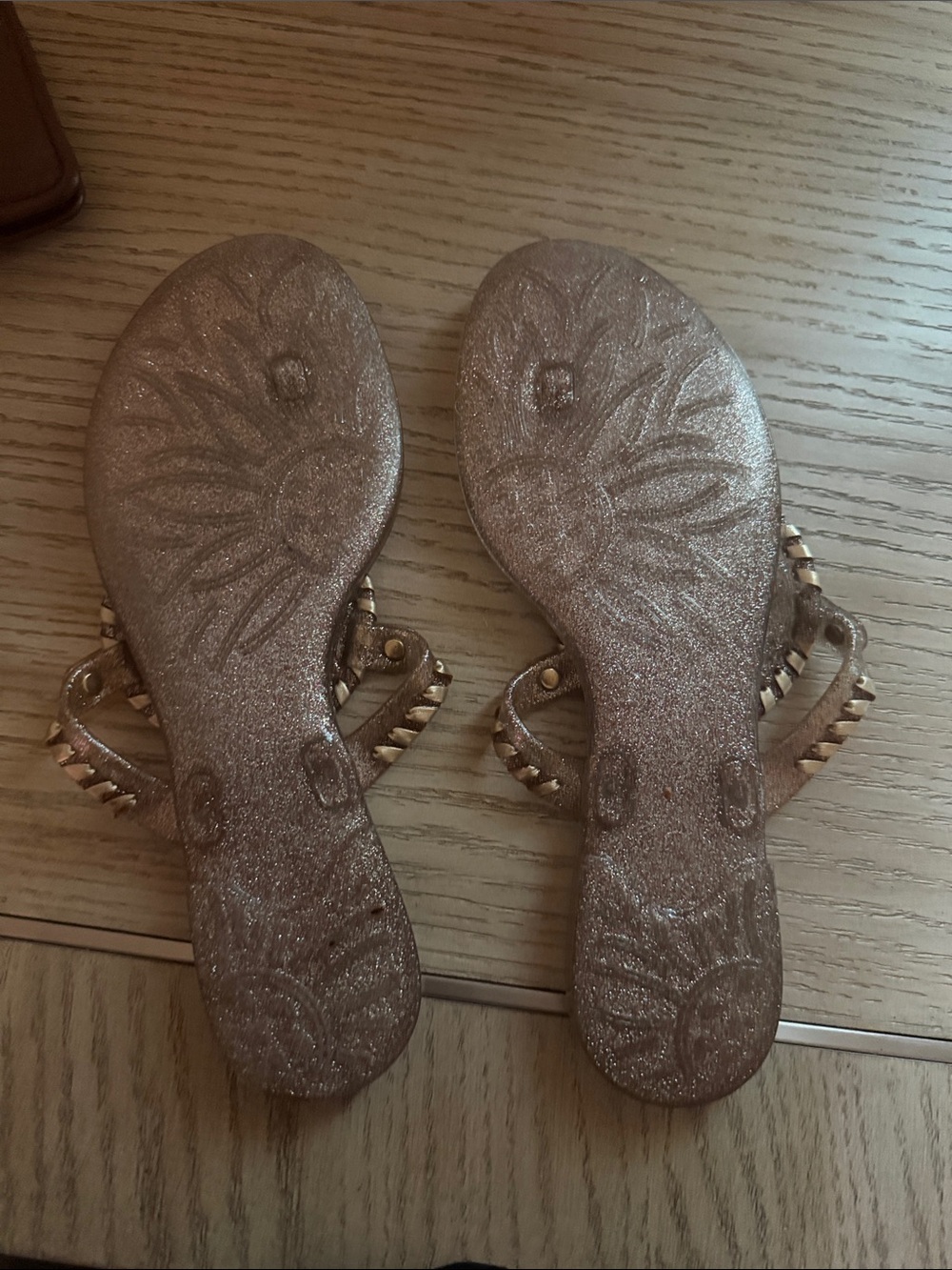 Women’s jelly jack rodger flip flops - Picture 3 of 3